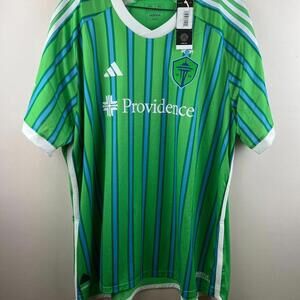 NWT MLS Adidas Seattle Sounders FC 24/25 Jersey Men's Sz 3XL Jordan Morris #13